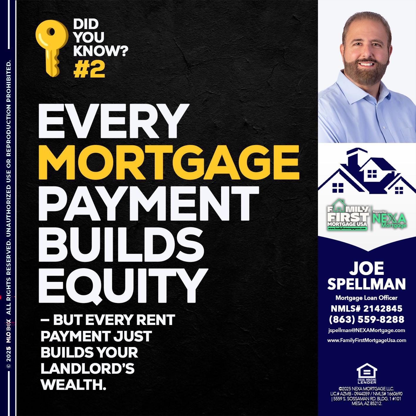 DID YOU KNOW? - Joe Spellman -Mortgage Loan Originator