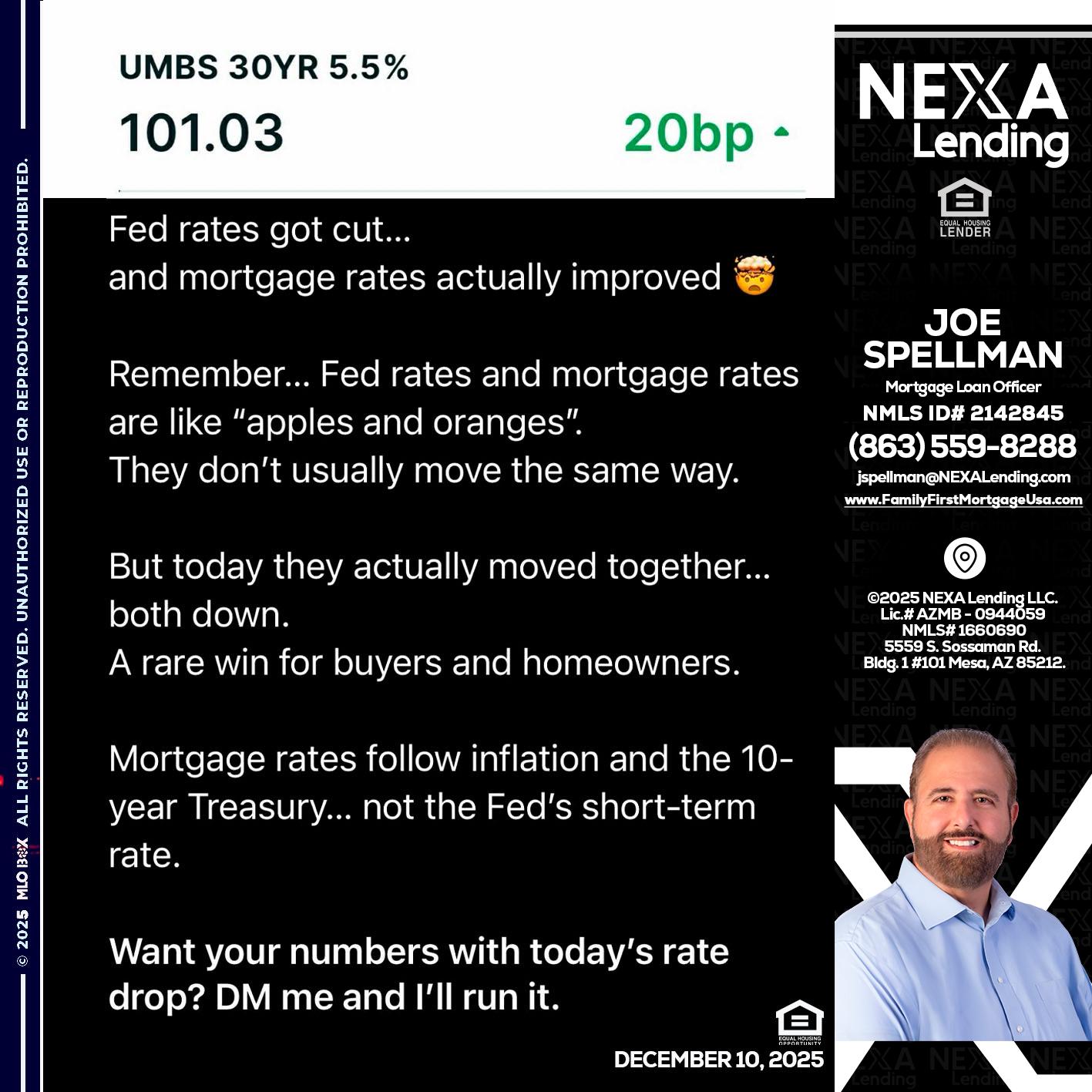 101.3 - Joe Spellman -Mortgage Loan Originator