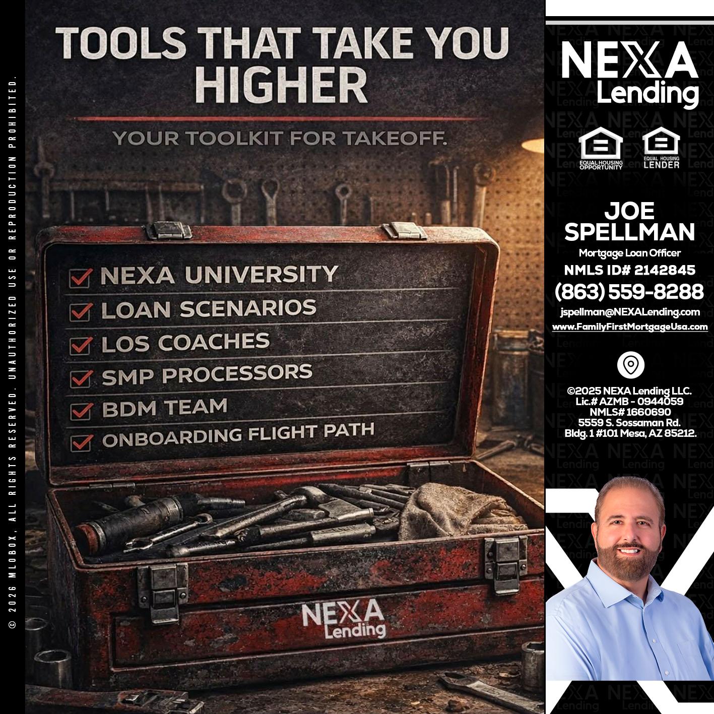 TOOLS THAT - Joe Spellman -Mortgage Loan Originator