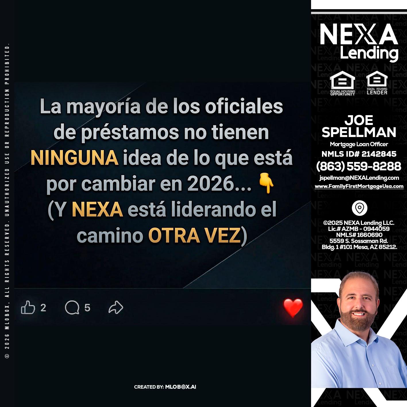 la mayoría de - Joe Spellman -Mortgage Loan Originator