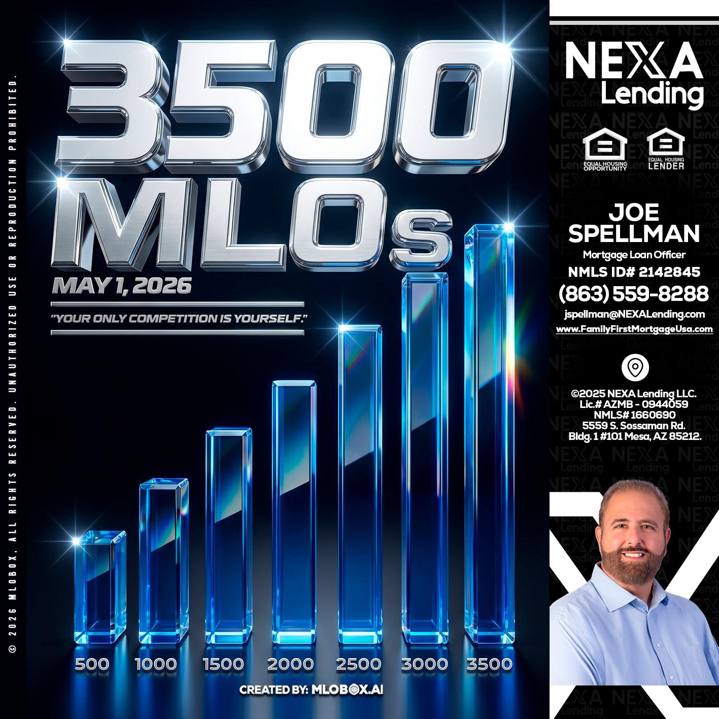 3500 MLOs - Joe Spellman -Mortgage Loan Originator