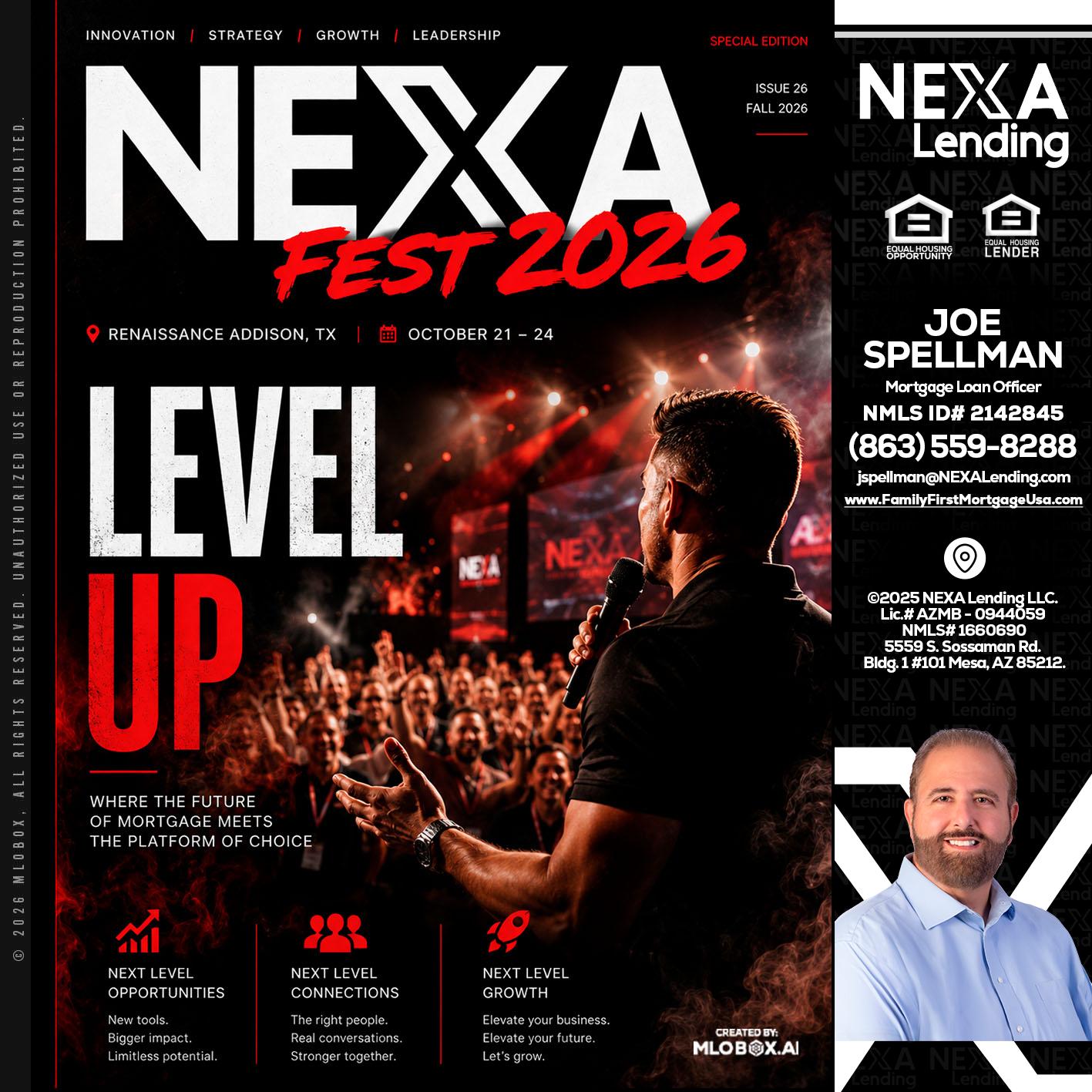 NEXA FEST 2026 - Joe Spellman -Mortgage Loan Originator