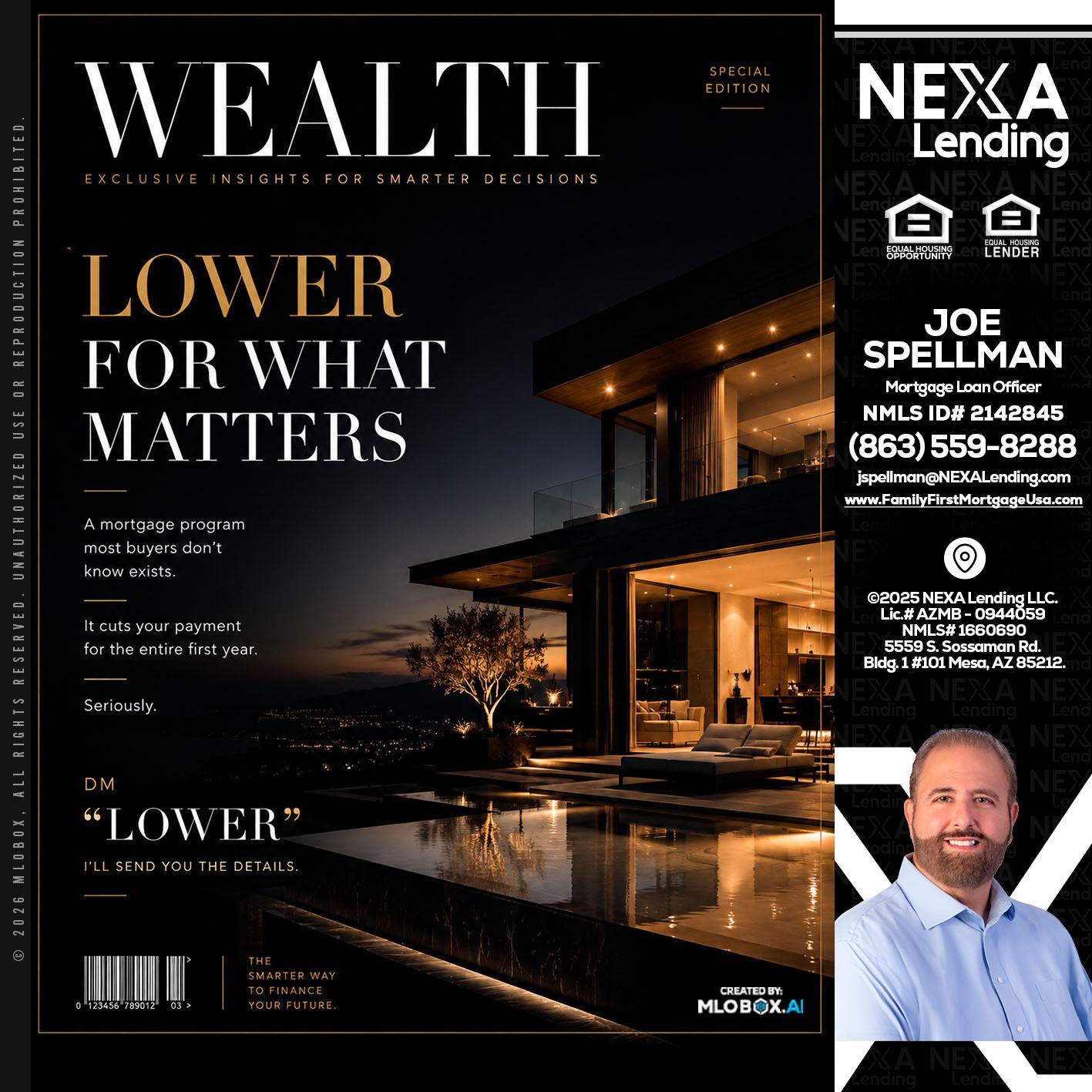 WEALTH - Joe Spellman -Mortgage Loan Originator